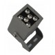 12w ac220v/dc24volt square small cree led Spot lamp Floodlight building Hotel facade lighting IP65 15/25/45/60 degrees